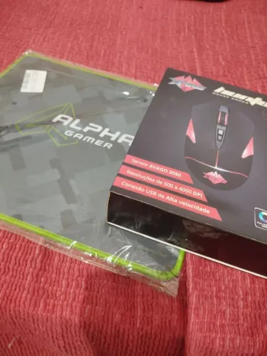 Combo MouseGamer e MousePad