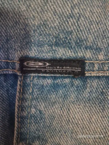 Jaqueta jeans forro sintético semelhente ao pêlo de carneiro(pavilhão 3)