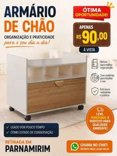 Gabinete Banheiro organizador