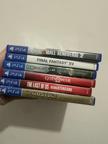 Lote 6 Jogos Ps4
