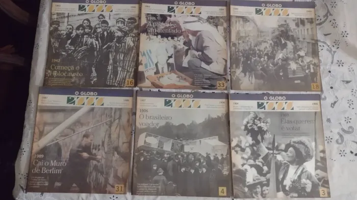 Revista jornal o globo fatos de época 
