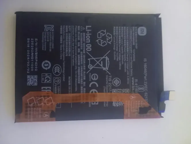 Bateria note 13 4g original retirada