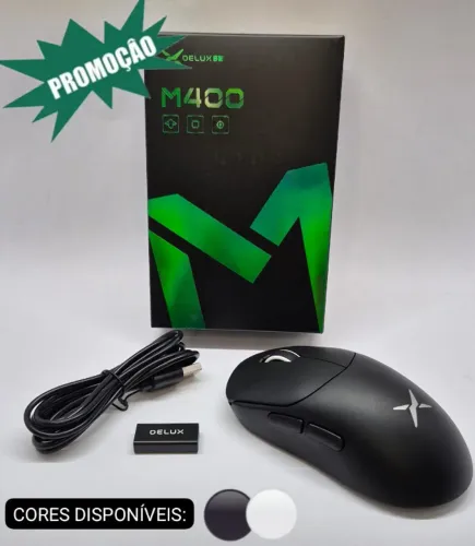 Mouse Gamer Delux M400 (NOVO/LACRADO)