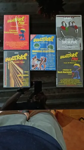 Dvds Karaokê Rock Nacional