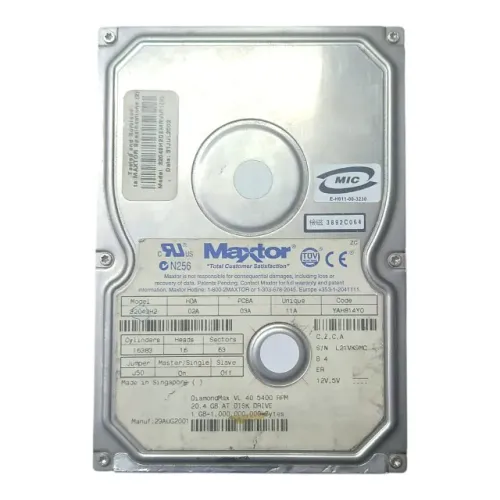 HDD de 20GB No Estado