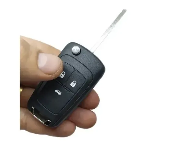 Chave Canivete Chevrolet Gm Cruze Onix Spin Nova S10 Montana Cobalt 2 botões