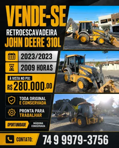 Vendo Retoro Escavadeira 2023 .