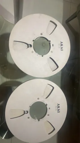 Carretel gravador de rolo Akai 10,5
