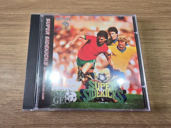 Jogo Super Sidekicks Neo Geo Cd Prensado 