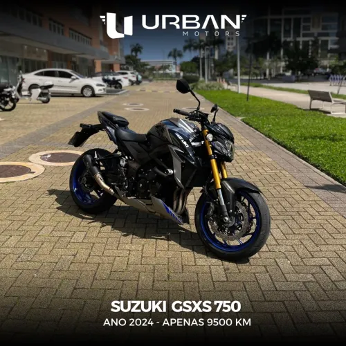 Suzuki GSXS 750 SA - Baixo km - Impecável