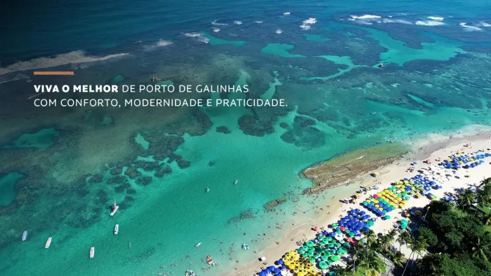 PORTO DE GALINHAS - PE  STUDIO NO CENTRO PERTO DA RUA DAS SOBRINHA PISCINAS NATURAIS LAZER