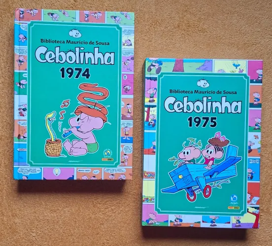 HQ Cebolinha 1974 e Cebolinha 1975 Omnibus 