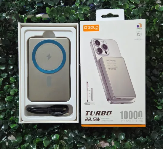 Carregador Portátil Universal para Celular com Indução 