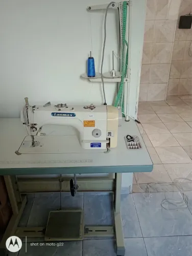 Máquina lanmax costura reta industrial 