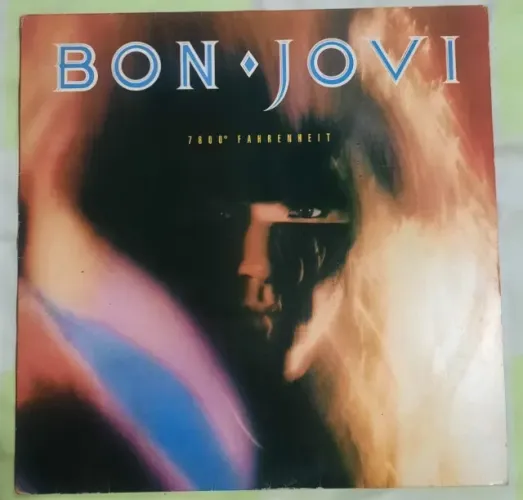 LP VINIL - BON JOVI - 7800º FAHRENHEIT - 1985
