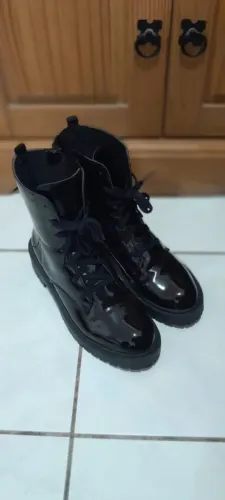 Bota Verniz Preta N:37