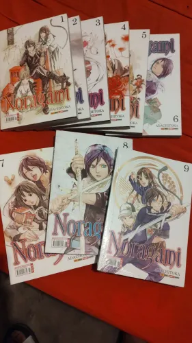 Mangá NORAGAMI 1-9 Primeira temporada completa 