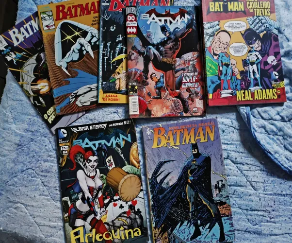 Lote de HQs de vários tipos (Superman,Liga da Justiça,Vingadores...)