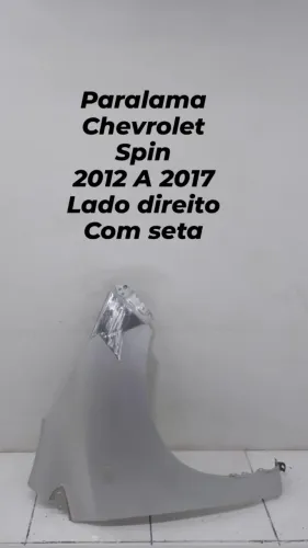 Paralama Chevrolet Spin 2012 2013 2014 2015 2016 2017 Lado Direito com Seta