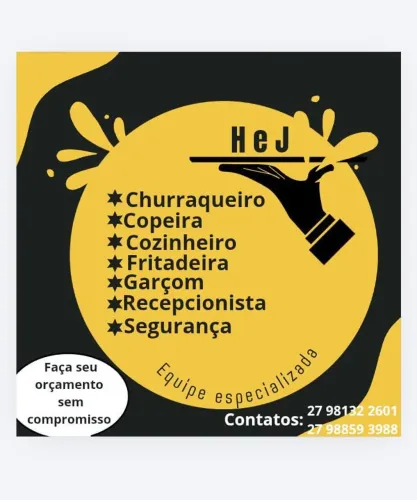 Prestação de serviço e eventos