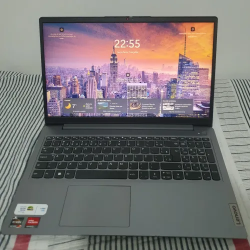 Notebook IdeaPad 3 | Ryzen 7 5700U | 12GB RAM | SSD 480GB | Windows 11 Pro + acessórios