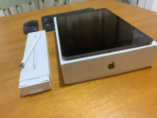Ipad 9 silver gray 64gb com apple pancil