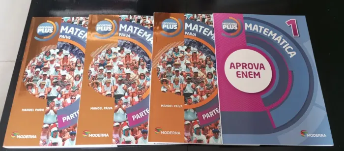 Moderna Plus Matemática coleção completa 