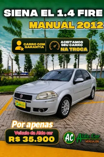 Fiat Siena EL 1.4 MPI Fire Flex 8V 4P 2012