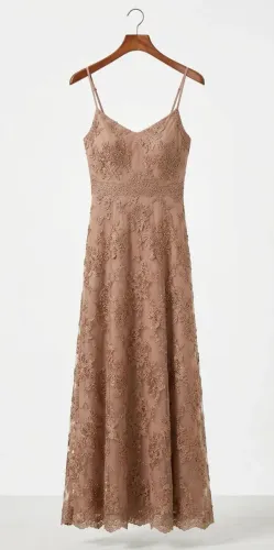 Vestido longo festa rosa