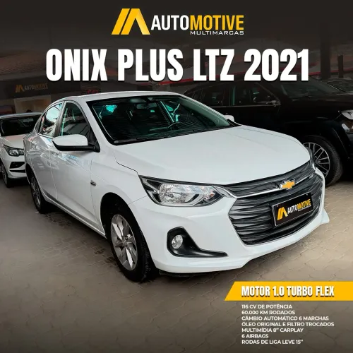 Chevrolet Onix Plus LTZ 1.0 12V TB Flex Aut. 4P 2021