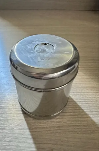 Porta algodão favo de metal