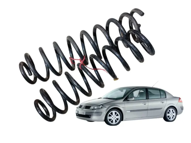 Par Mola Traseira Suspensao Renault Megane 2.0 2007 2008