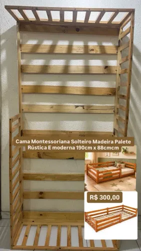 Cama montessoriana