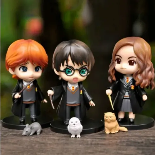 Kit Com 3 Bonecos Harry Potter Action Figure (R$ 40,00 a unidade)