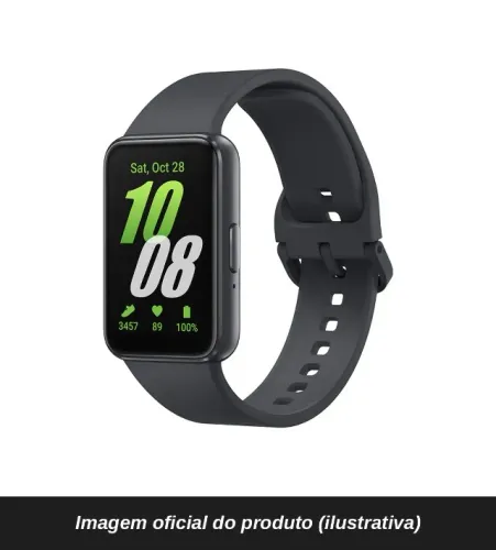 Samsung Galaxy Fit3 SM-R390 Grafite - nunca usada, caixa aberta