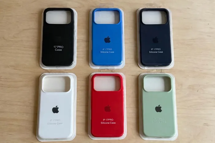 NOVO Capinha Case para iPhone 17 Pro Silicone