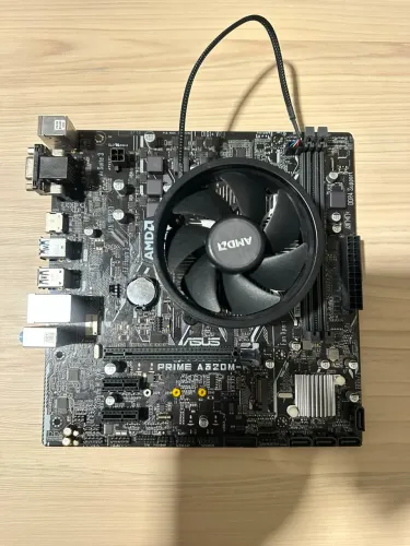 Processador ryazen e placa mãe ASUS