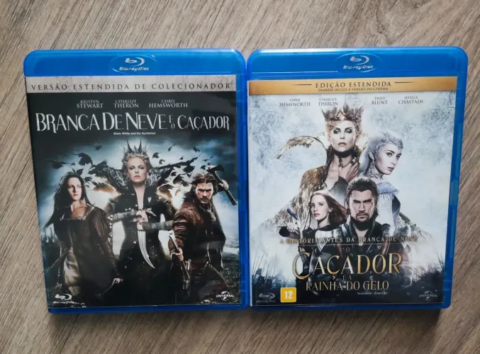 Blu Ray Coleção Branca de Neve e o Caçadorr