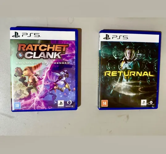Ratchet and Clank Em Uma Outra Dimensão + Returnal - PS5