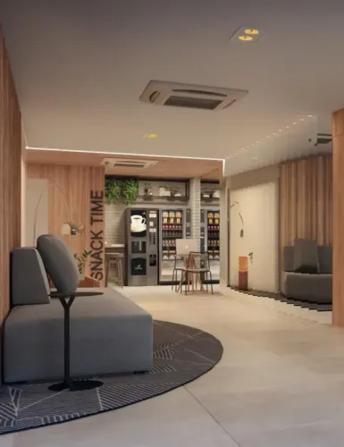 ZN BARRA, STUDIO ELEGANTE, 22m²