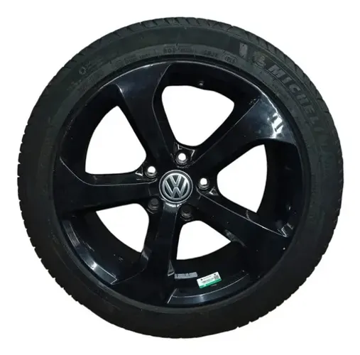 Roda Pneu Novo 225 45 17 Volkswagen Golf Gti 2.0 2015 Preto