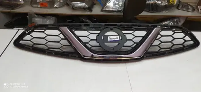 Grade Parachoque Dianteiro Nissan March 2015 2016 A 2019 Fosco
