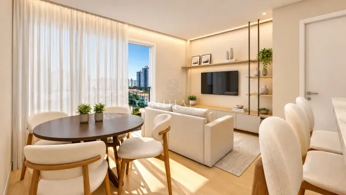 APARTAMENTO 1 QUARTO COM GARAGEM | PRÓXIMO À PONTE ESTAIADA, UFPR E PUC