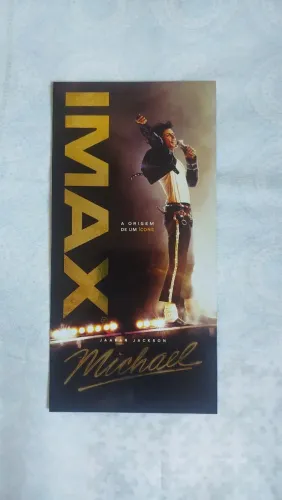 Ticket colecionável - Michael