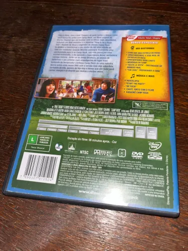 DVD Camp Rock - Disney - Demi Lovato e Jonas Brothers