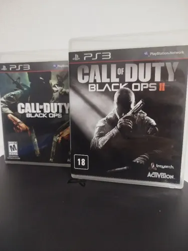 Call of duty black ops 1 e 2 PS3 
