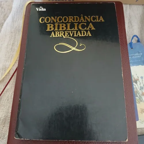 Livro Concordancia Biblica Abreviada
