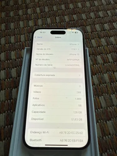 IPHONE 15 Rosé - original 2.000$ no pix