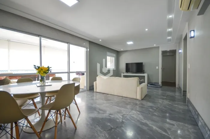 Apartamento com 3 dormitórios para alugar, 130 m² por R$ 10.670,00/mês - Chácara Santo Ant