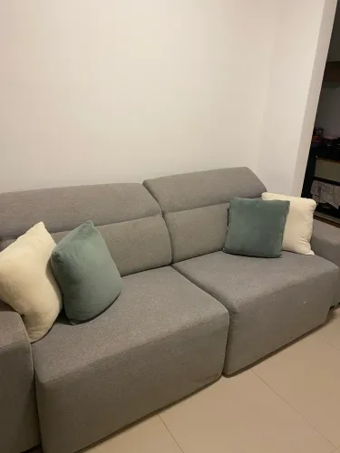 Sofá no linho